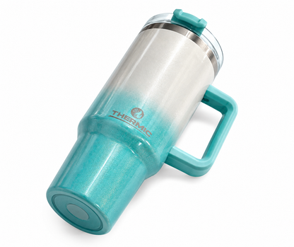 Mint Stardust Tumbler – Stylish 40oz Hydration Solution