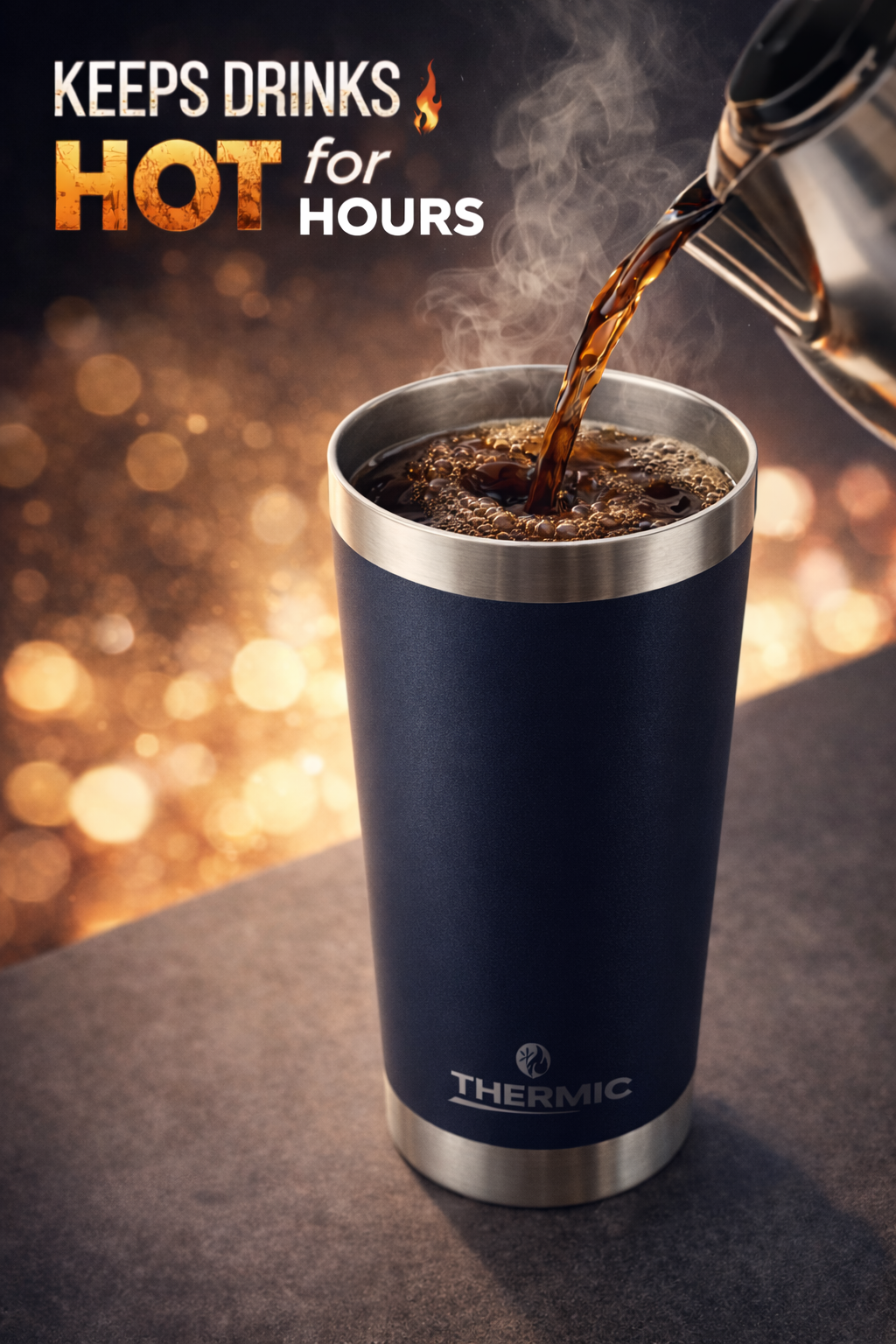 Thermic 20oz Stainless Steel Tumbler - Thermic