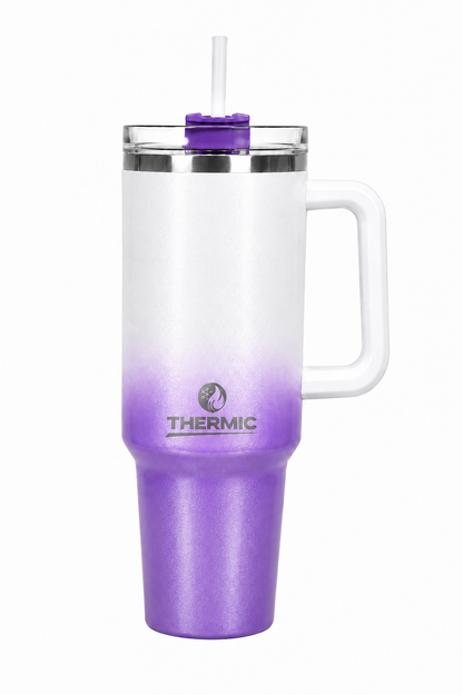 Lavender Stardust Tumbler - Stylish 40oz Stainless Steel